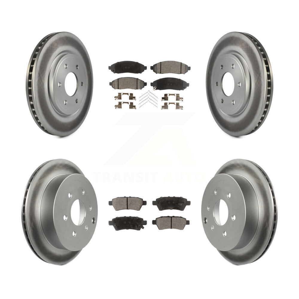 Disc Rotors and Ceramic Brake Pads Kit-KGT-100978 - Kit.bestparts.ca Kit.bestparts.ca