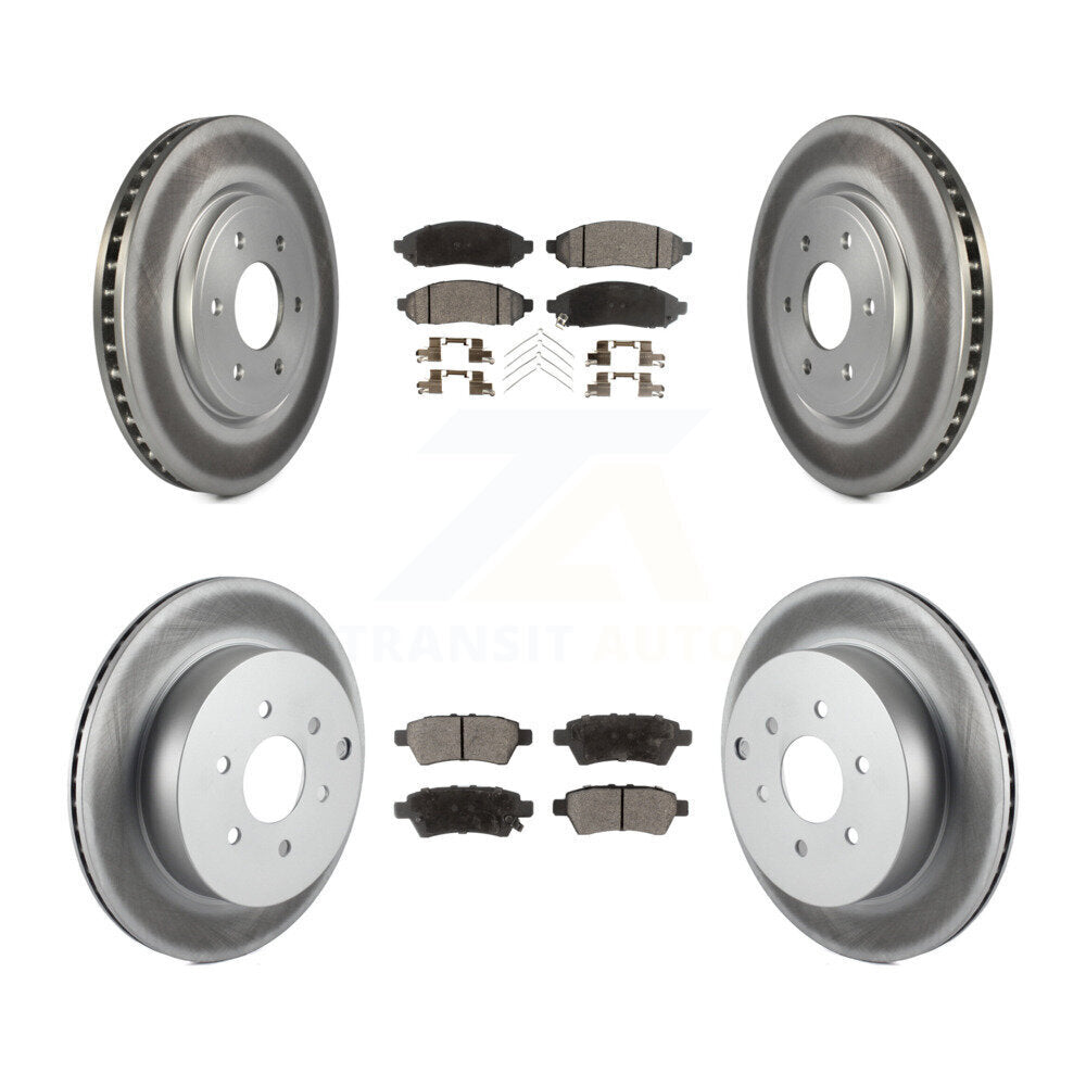 Disc Rotors and Ceramic Brake Pads Kit-KGT-100979 - Kit.bestparts.ca Kit.bestparts.ca