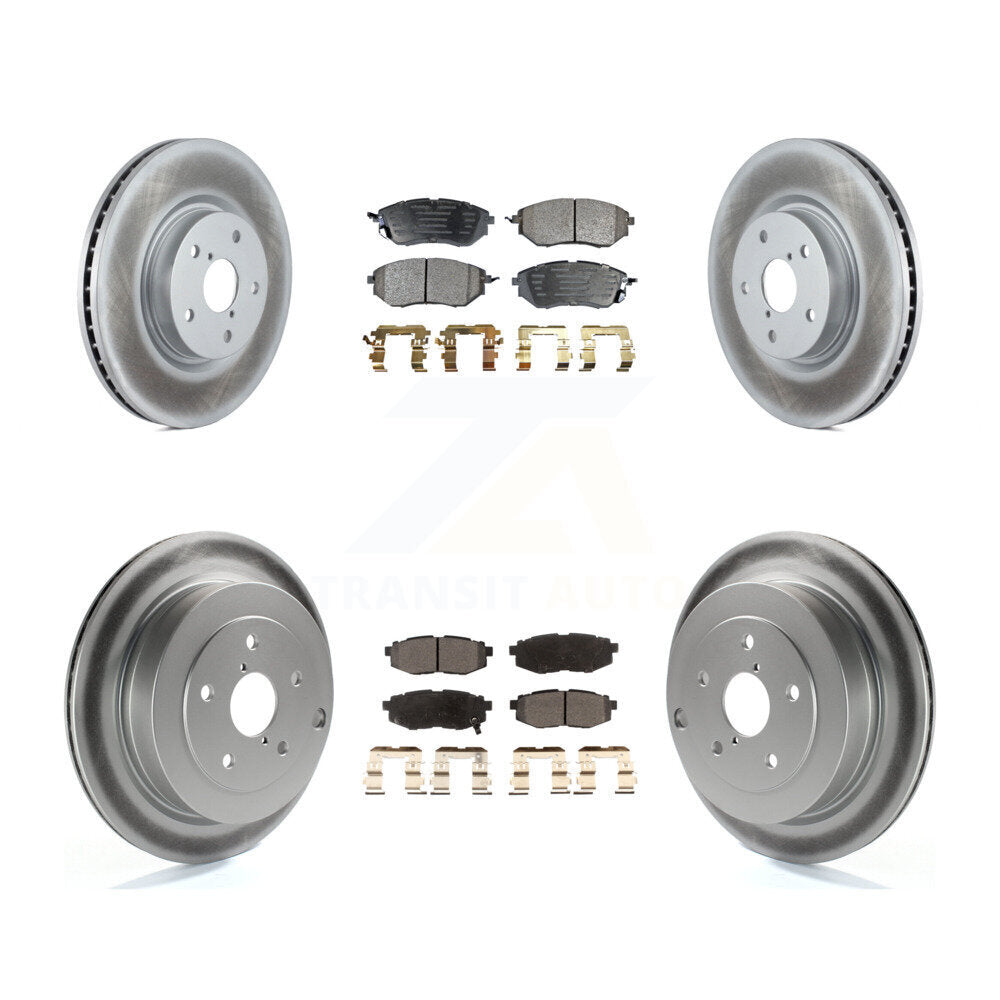 Disc Rotors and Ceramic Brake Pads Kit-KGT-100981 - Kit.bestparts.ca Kit.bestparts.ca