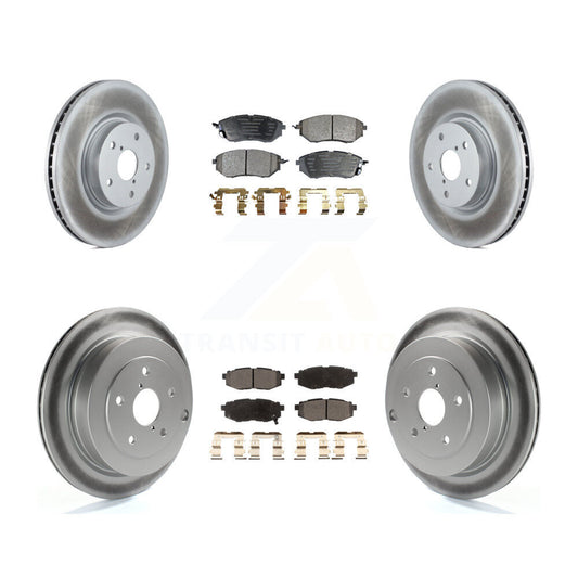 Disc Rotors and Ceramic Brake Pads Kit-KGT-100981 - Kit.bestparts.ca
