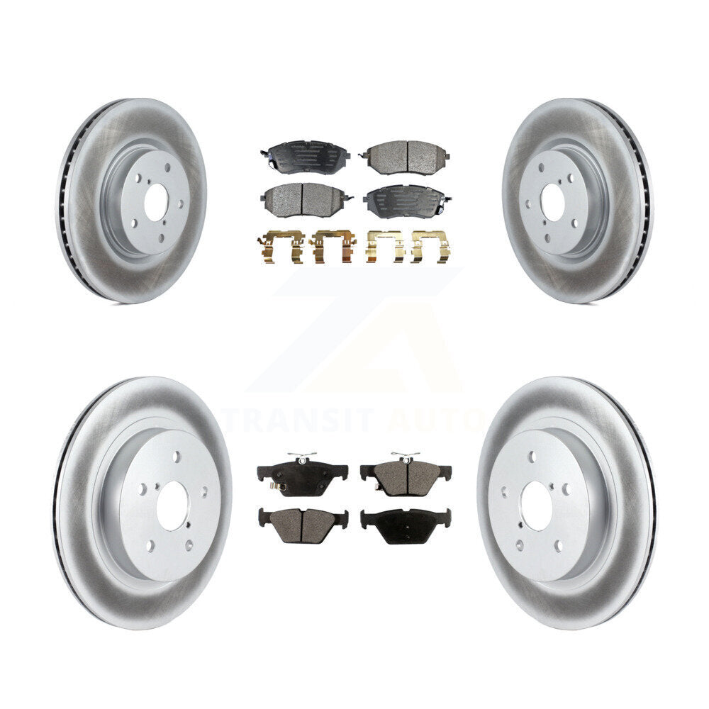 Disc Rotors and Ceramic Brake Pads Kit-KGT-100982 - Kit.bestparts.ca Kit.bestparts.ca