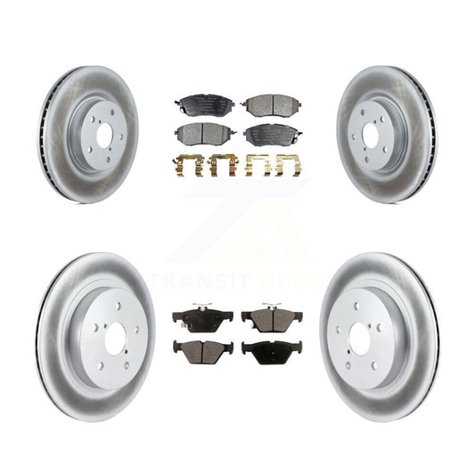 Disc Rotors and Ceramic Brake Pads Kit-KGT-100982 - Kit.bestparts.ca