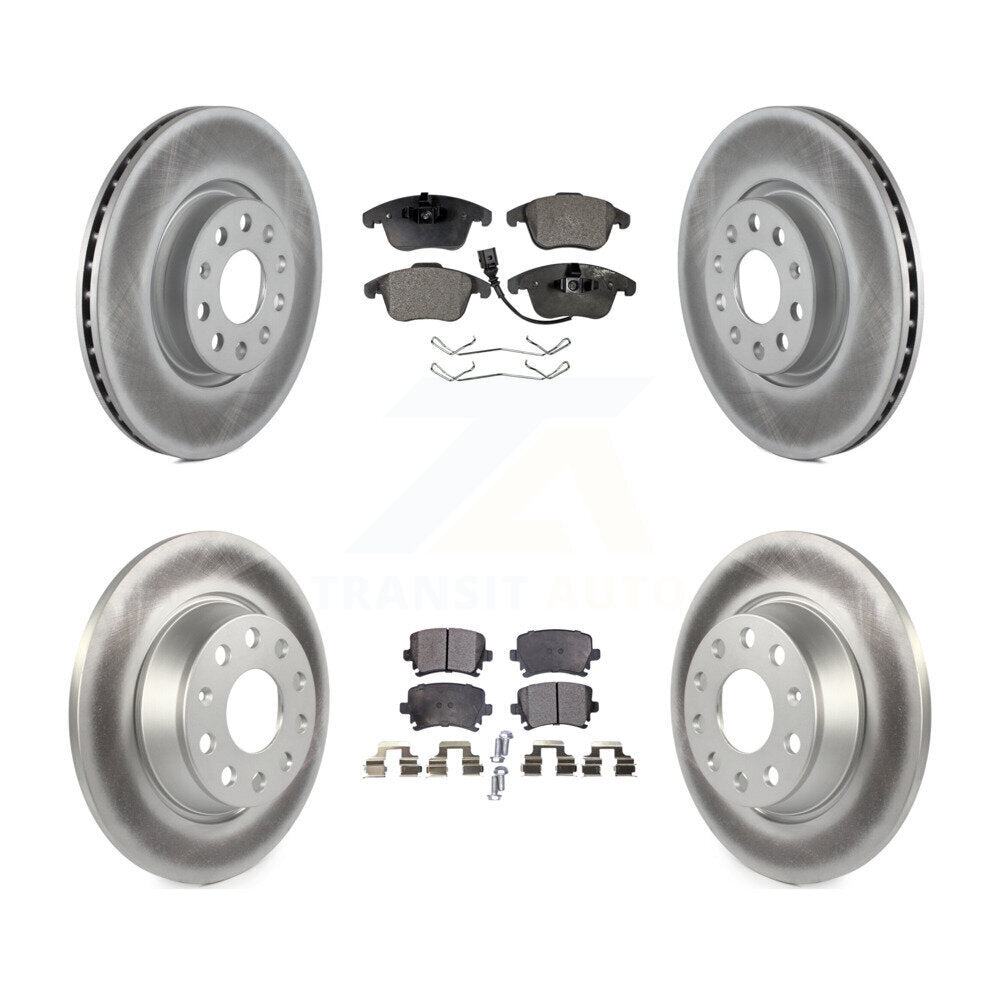 Disc Rotors and Ceramic Brake Pads Kit-KGT-100989 - Kit.bestparts.ca