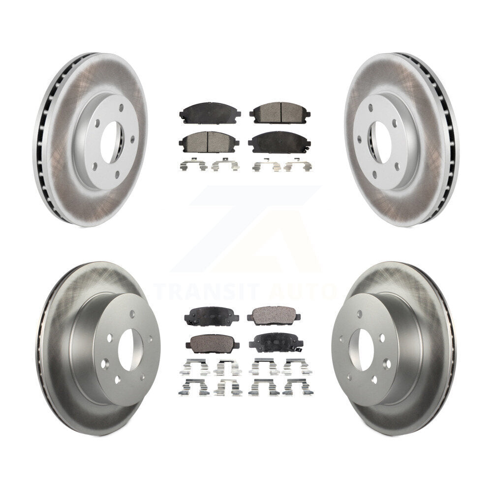Disc Rotors and Ceramic Brake Pads Kit-KGT-100992 - Kit.bestparts.ca