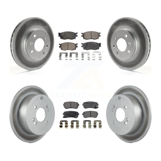 Disc Rotors and Ceramic Brake Pads Kit-KGT-101002 - Kit.bestparts.ca