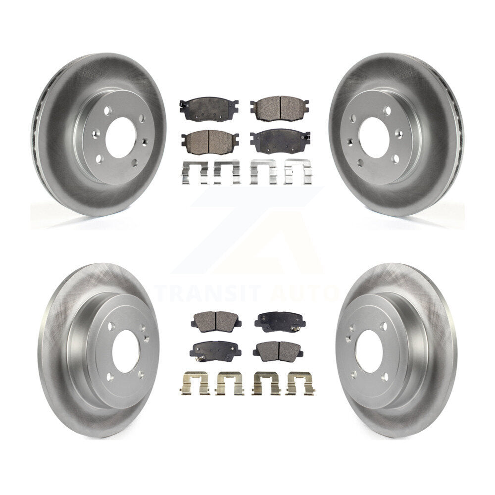 Disc Rotors and Ceramic Brake Pads Kit-KGT-101003 - Kit.bestparts.ca