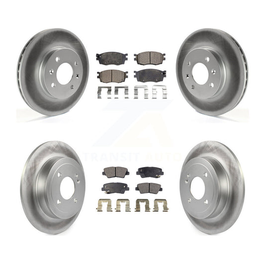 Disc Rotors and Ceramic Brake Pads Kit-KGT-101003 - Kit.bestparts.ca