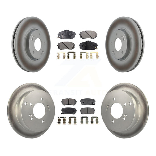 Disc Rotors and Ceramic Brake Pads Kit-KGT-101010 - Kit.bestparts.ca