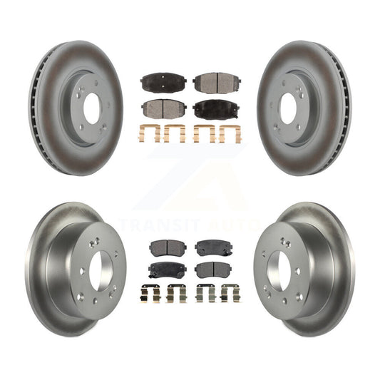 Disc Rotors and Ceramic Brake Pads Kit-KGT-101012 - Kit.bestparts.ca