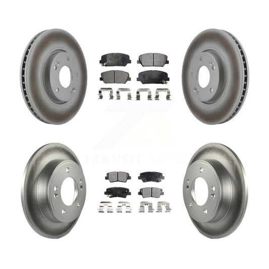 Disc Rotors and Ceramic Brake Pads Kit-KGT-101013 - Kit.bestparts.ca