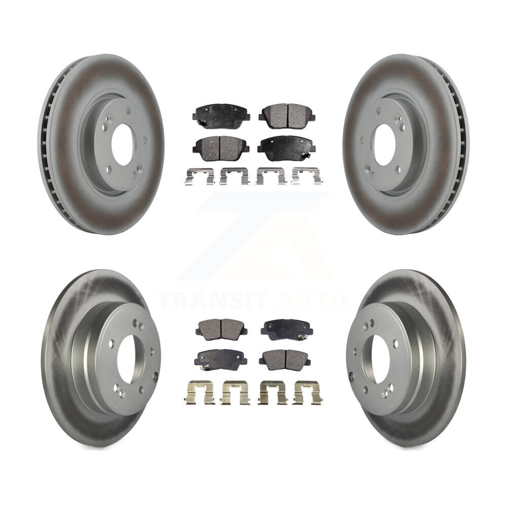 Disc Rotors and Ceramic Brake Pads Kit-KGT-101016 - Kit.bestparts.ca