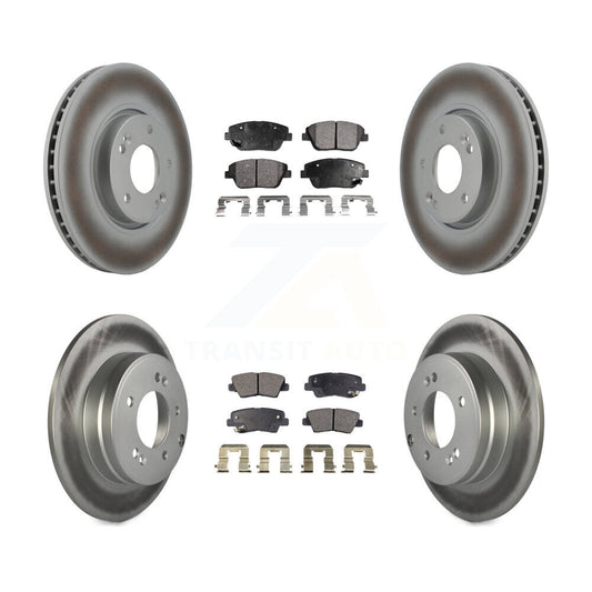 Disc Rotors and Ceramic Brake Pads Kit-KGT-101016 - Kit.bestparts.ca
