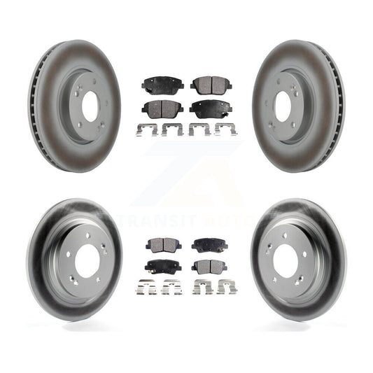 Disc Rotors and Ceramic Brake Pads Kit-KGT-101017 - Kit.bestparts.ca