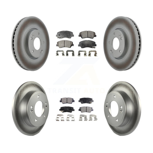 Disc Rotors and Ceramic Brake Pads Kit-KGT-101019 - Kit.bestparts.ca