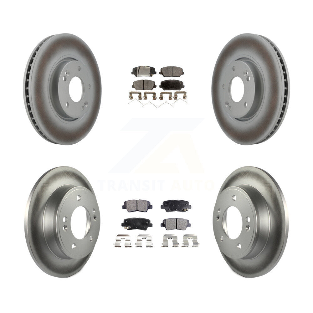 Disc Rotors and Ceramic Brake Pads Kit-KGT-101021 - Kit.bestparts.ca
