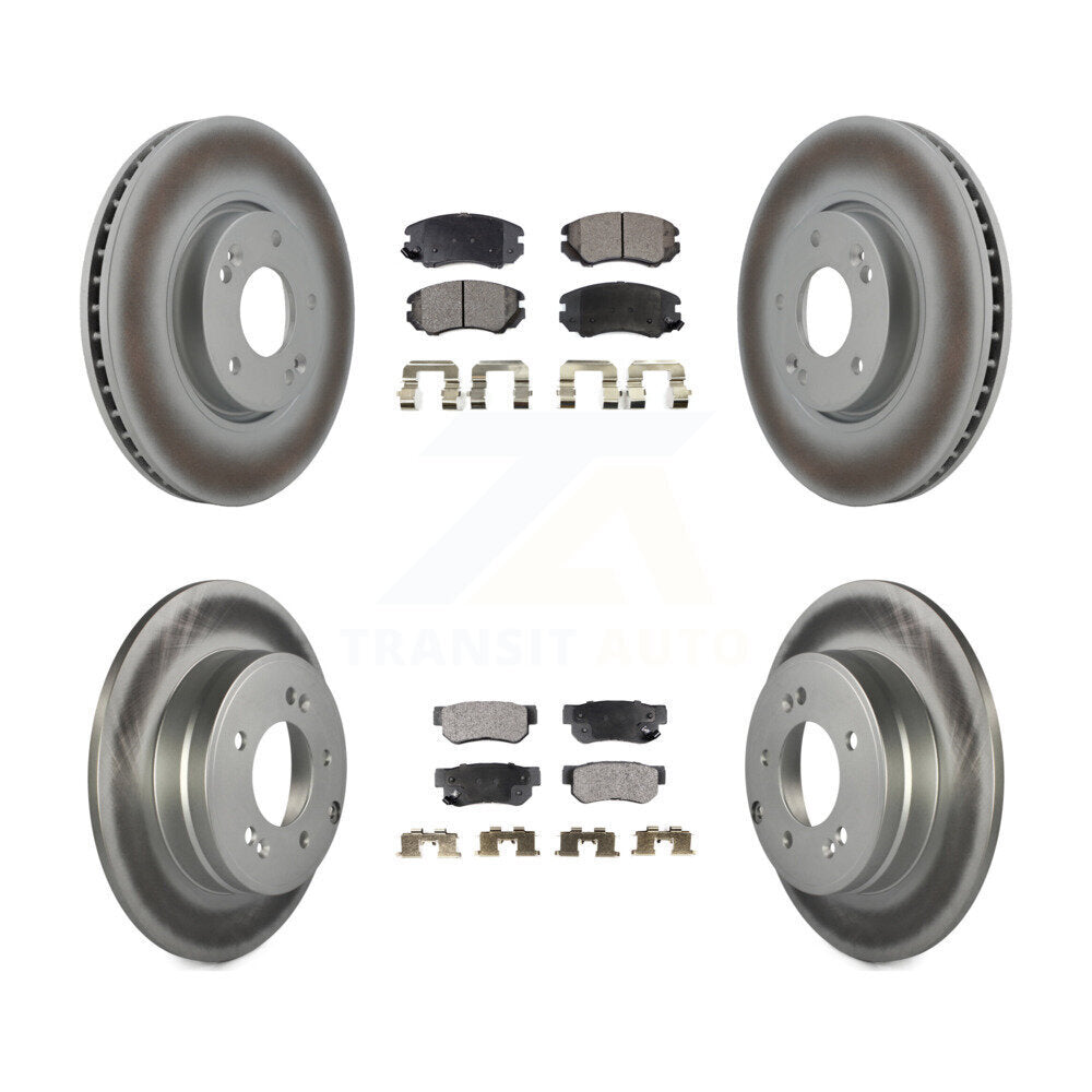 Disc Rotors and Ceramic Brake Pads Kit-KGT-101024 - Kit.bestparts.ca