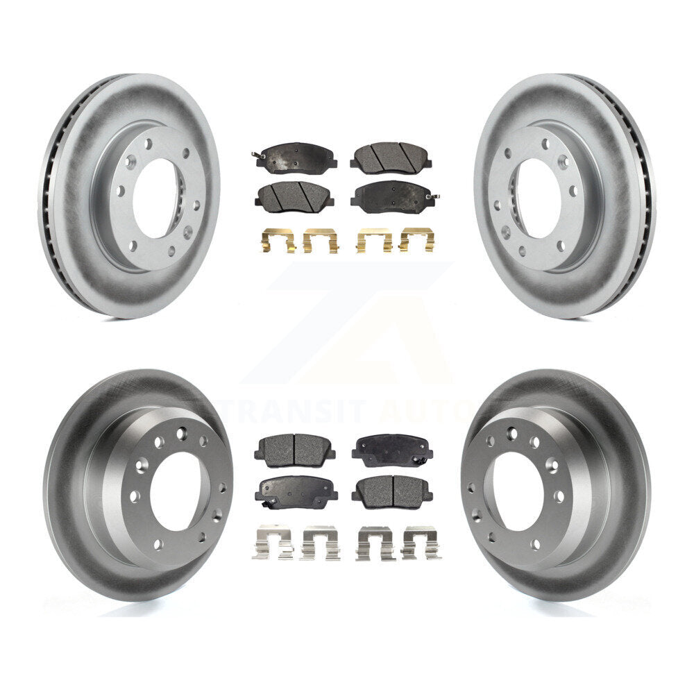 Disc Rotors and Ceramic Brake Pads Kit-KGT-101025 - Kit.bestparts.ca
