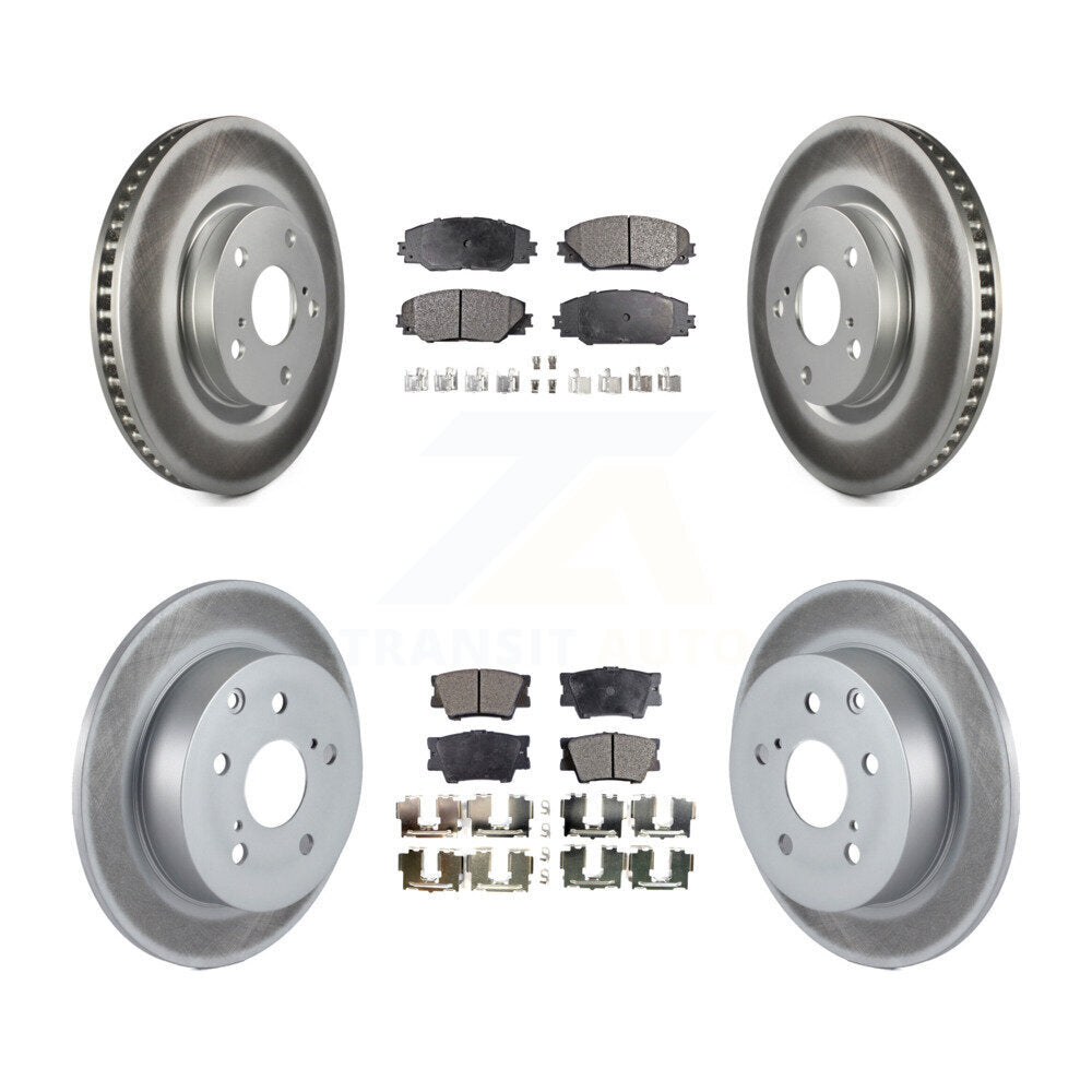 Disc Rotors and Ceramic Brake Pads Kit-KGT-101028 - Kit.bestparts.ca