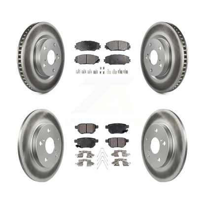 Disc Rotors and Ceramic Brake Pads Kit-KGT-101032 - Kit.bestparts.ca