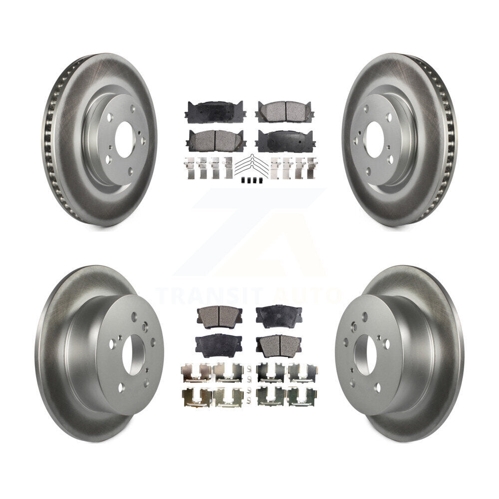 Disc Rotors and Ceramic Brake Pads Kit-KGT-101035 - Kit.bestparts.ca