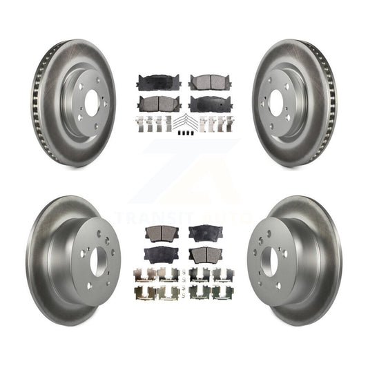Disc Rotors and Ceramic Brake Pads Kit-KGT-101035 - Kit.bestparts.ca