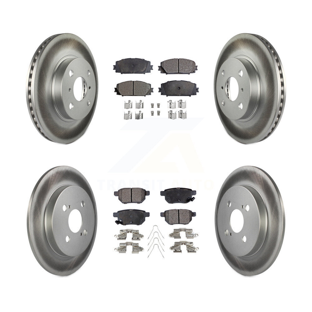 Disc Rotors and Ceramic Brake Pads Kit-KGT-101037 - Kit.bestparts.ca