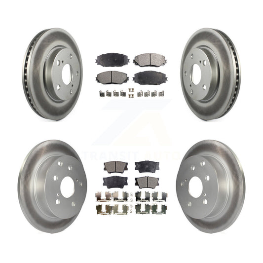 Disc Rotors and Ceramic Brake Pads Kit-KGT-101038 - Kit.bestparts.ca