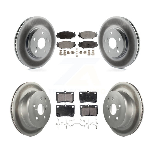 Disc Rotors and Ceramic Brake Pads Kit-KGT-101045 - Kit.bestparts.ca