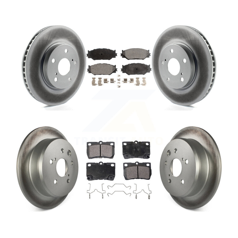 Disc Rotors and Ceramic Brake Pads Kit-KGT-101046 - Kit.bestparts.ca