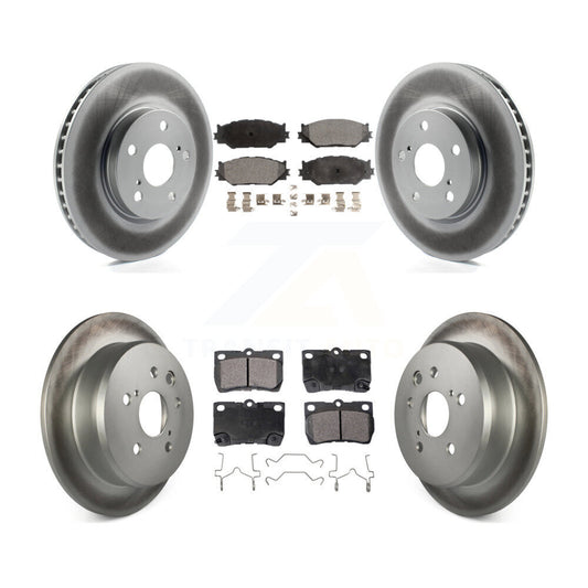 Disc Rotors and Ceramic Brake Pads Kit-KGT-101046 - Kit.bestparts.ca
