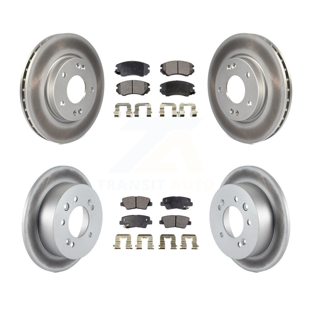 Disc Rotors and Ceramic Brake Pads Kit-KGT-101048 - Kit.bestparts.ca Kit.bestparts.ca