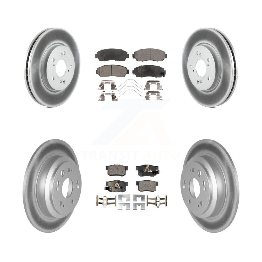 Disc Rotors and Ceramic Brake Pads Kit-KGT-101055 - Kit.bestparts.ca