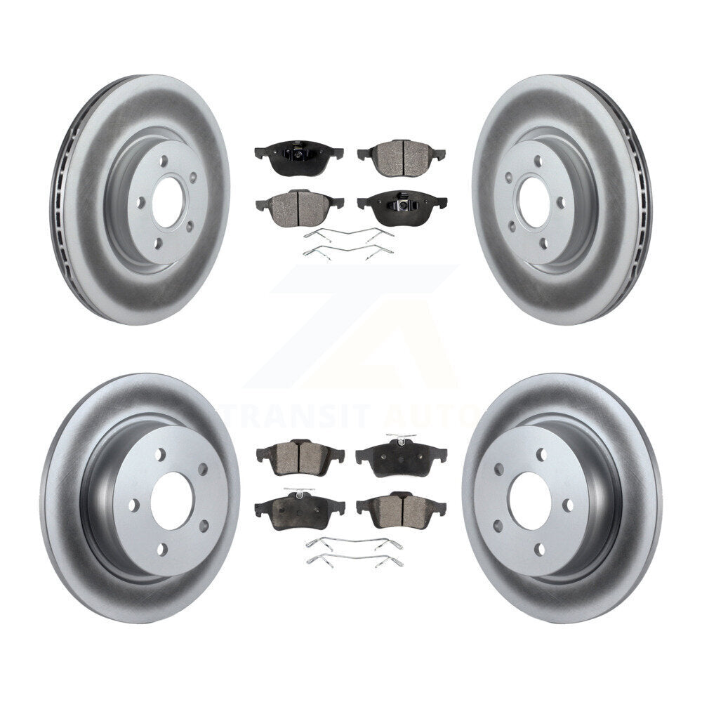 Disc Rotors and Ceramic Brake Pads Kit-KGT-101065 - Kit.bestparts.ca