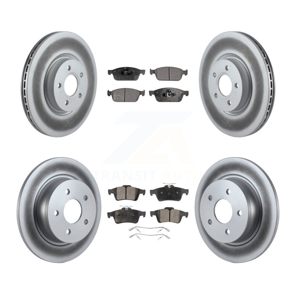 Disc Rotors and Ceramic Brake Pads Kit-KGT-101066 - Kit.bestparts.ca