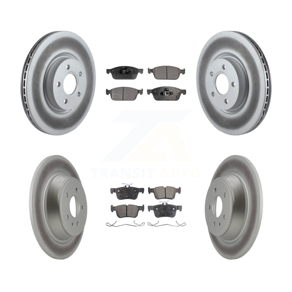 Disc Rotors and Ceramic Brake Pads Kit-KGT-101067 - Kit.bestparts.ca