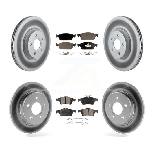 Disc Rotors and Ceramic Brake Pads Kit-KGT-101068 - Kit.bestparts.ca