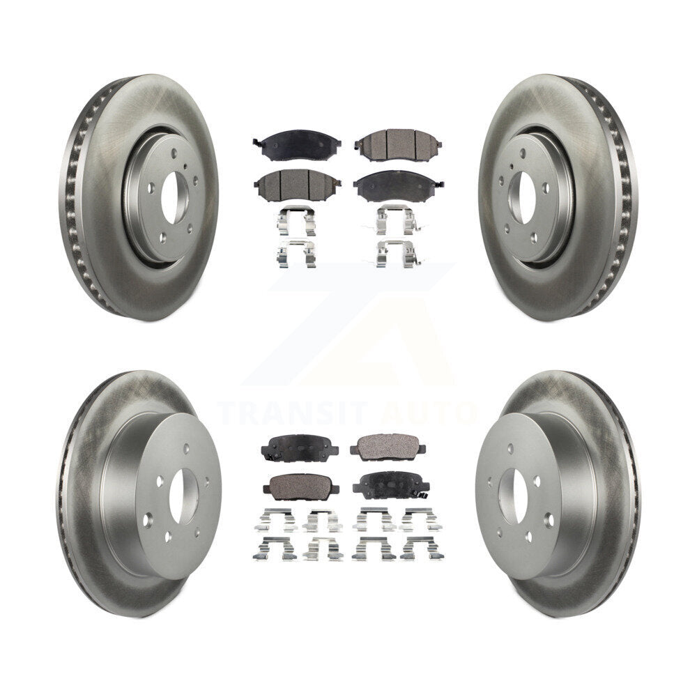 Disc Rotors and Ceramic Brake Pads Kit-KGT-101072 - Kit.bestparts.ca Kit.bestparts.ca