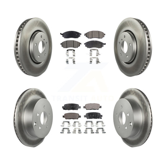 Disc Rotors and Ceramic Brake Pads Kit-KGT-101072 - Kit.bestparts.ca