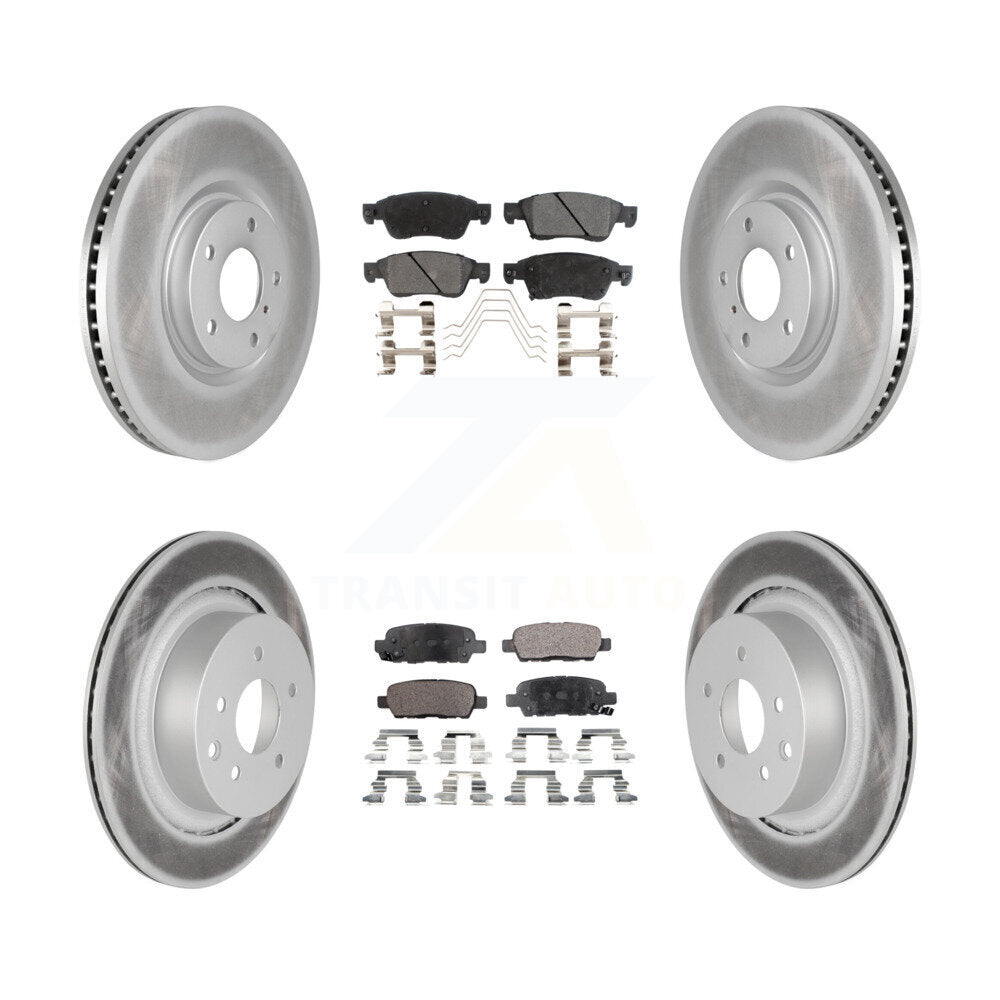 Disc Rotors and Ceramic Brake Pads Kit-KGT-101073 - Kit.bestparts.ca Kit.bestparts.ca