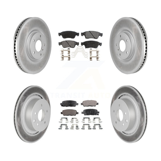 Disc Rotors and Ceramic Brake Pads Kit-KGT-101073 - Kit.bestparts.ca