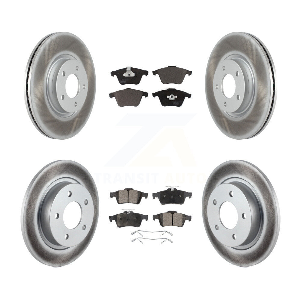 Disc Rotors and Ceramic Brake Pads Kit-KGT-101074 - Kit.bestparts.ca