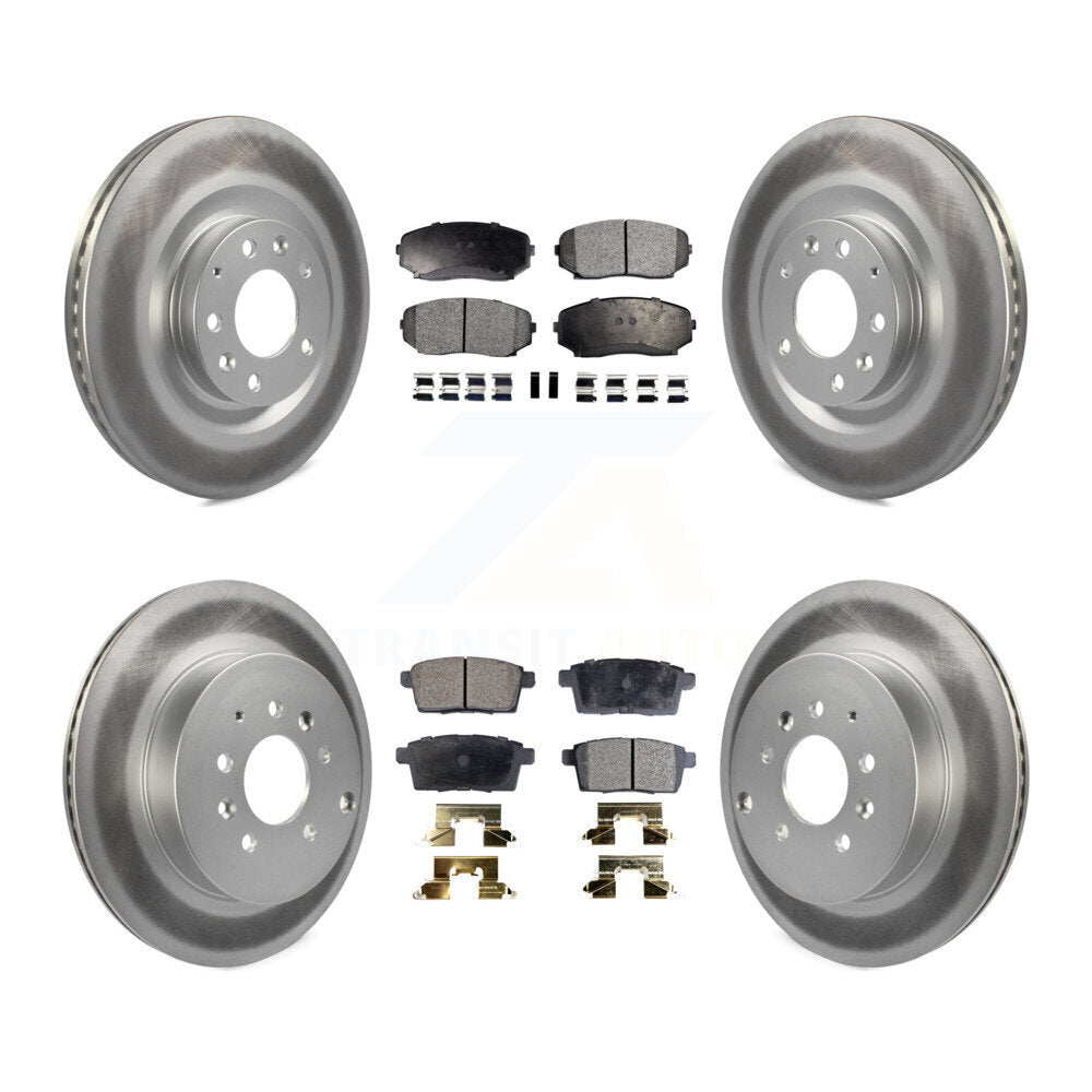 Disc Rotors and Ceramic Brake Pads Kit-KGT-101075 - Kit.bestparts.ca