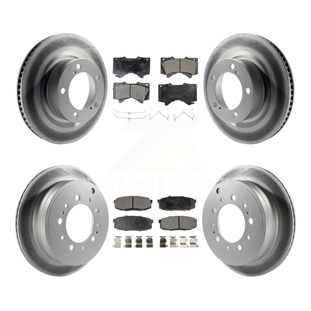 Disc Rotors and Ceramic Brake Pads Kit-KGT-101076 - Kit.bestparts.ca