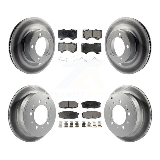 Disc Rotors and Ceramic Brake Pads Kit-KGT-101076 - Kit.bestparts.ca