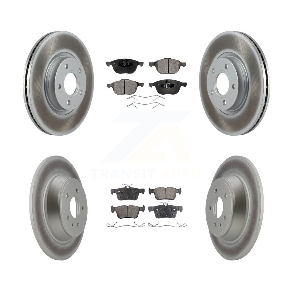 Disc Rotors and Ceramic Brake Pads Kit-KGT-101084 - Kit.bestparts.ca
