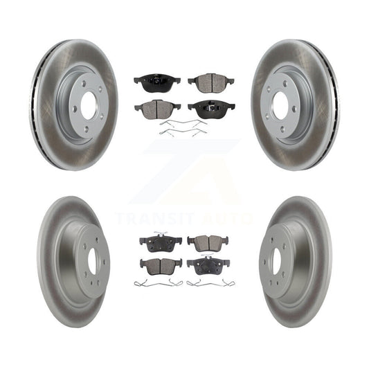Disc Rotors and Ceramic Brake Pads Kit-KGT-101084 - Kit.bestparts.ca