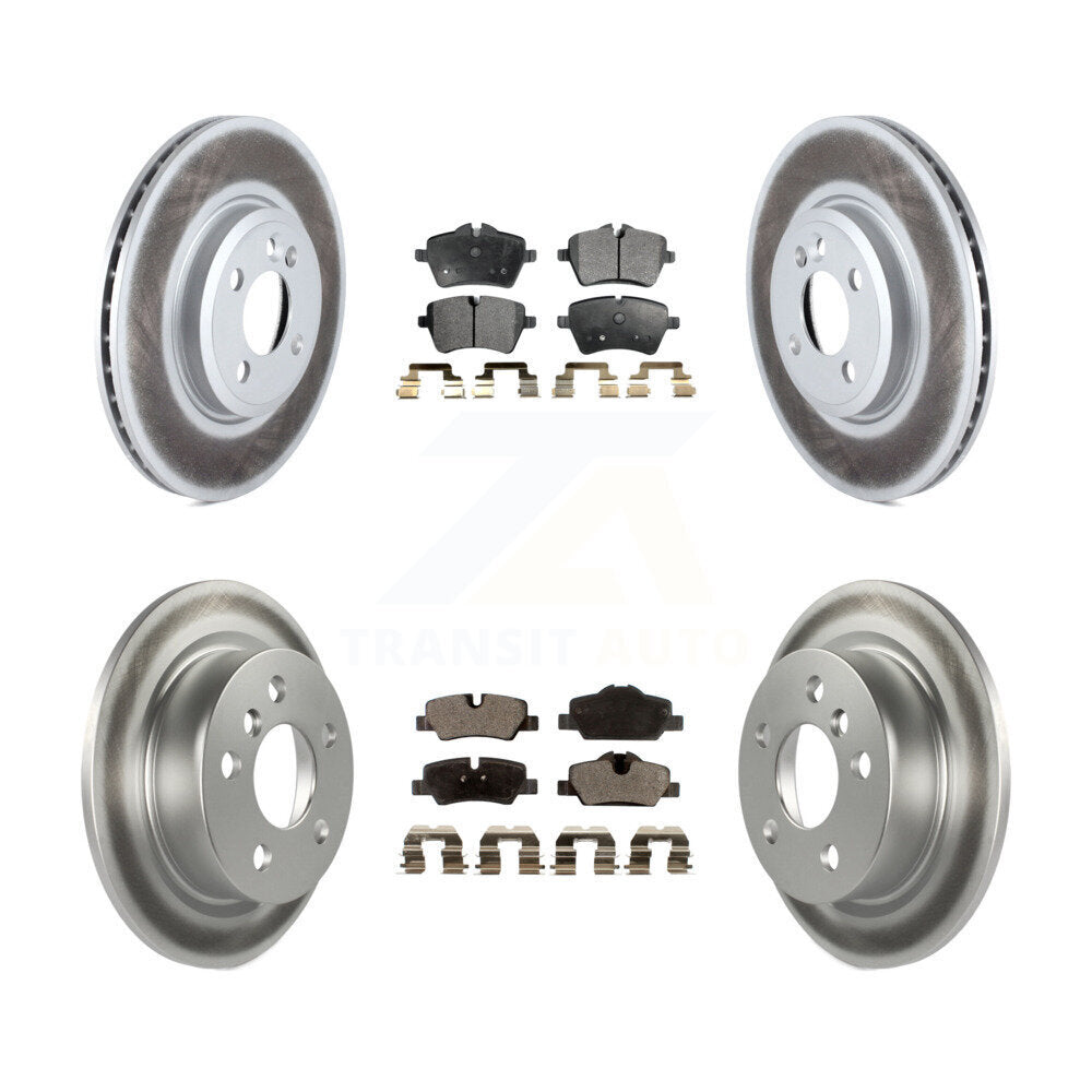 Disc Rotors and Ceramic Brake Pads Kit-KGT-101087 - Kit.bestparts.ca