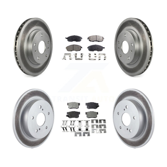 Disc Rotors and Ceramic Brake Pads Kit-KGT-101090 - Kit.bestparts.ca