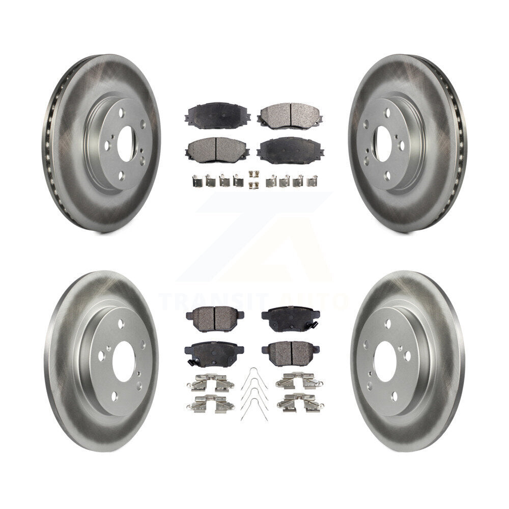 Disc Rotors and Ceramic Brake Pads Kit-KGT-101093 - Kit.bestparts.ca