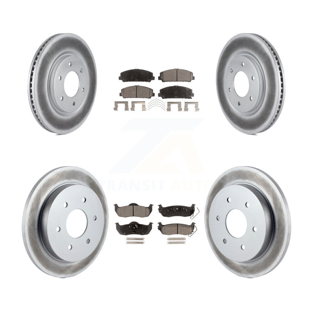 Disc Rotors and Ceramic Brake Pads Kit-KGT-101094 - Kit.bestparts.ca